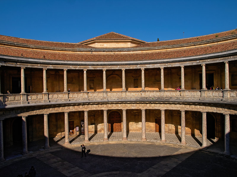 Granada, Alhambra, Carlos V palace